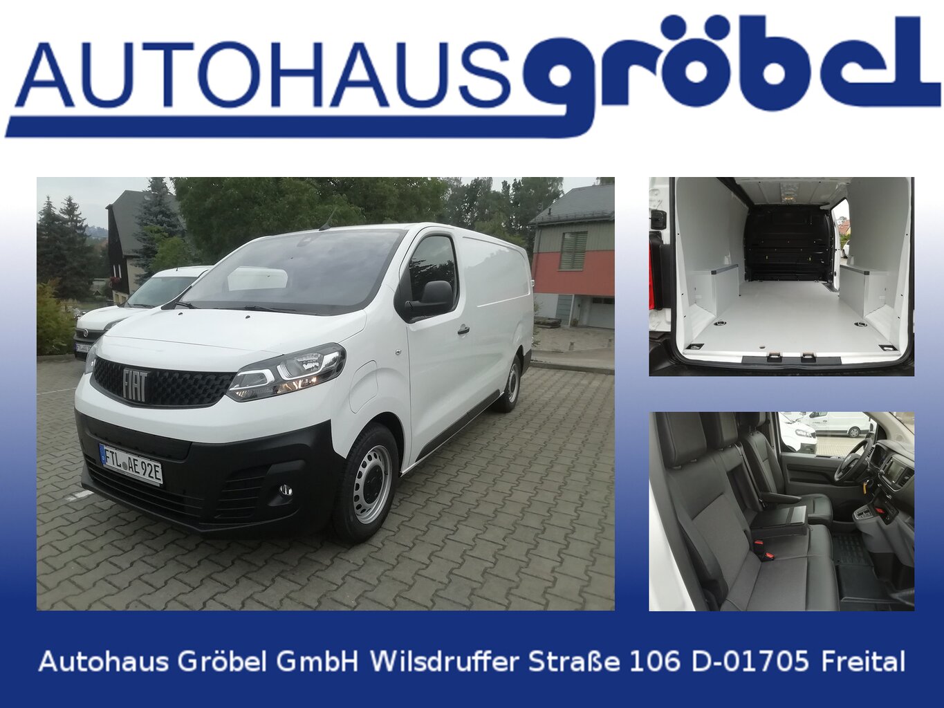 Fiat E-Scudo Kastenwagen SX L3 Klimaaut. Holzboden 